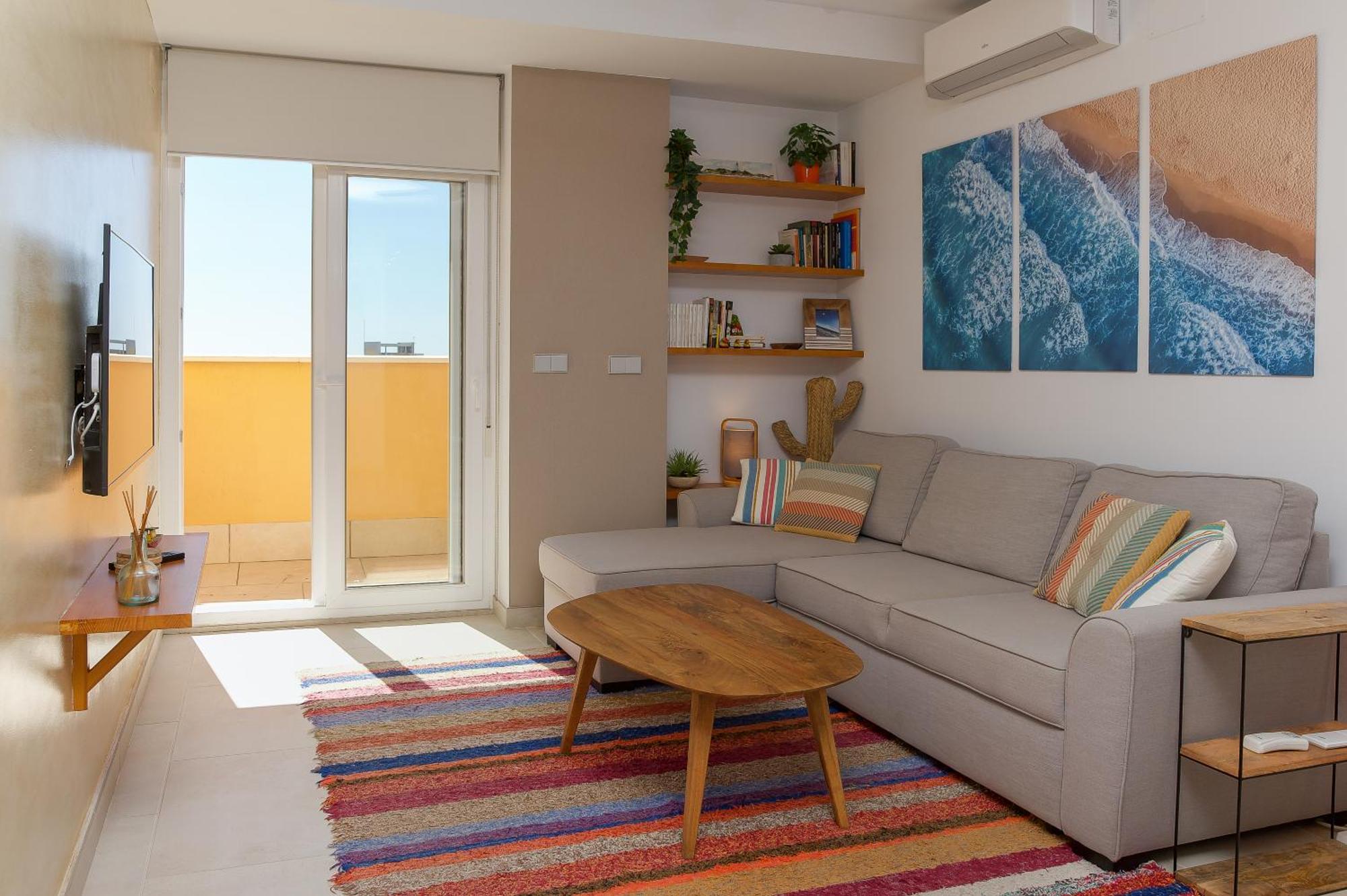 Deja Blue - Tarifa Rent Modern Penthouse Leilighet Eksteriør bilde