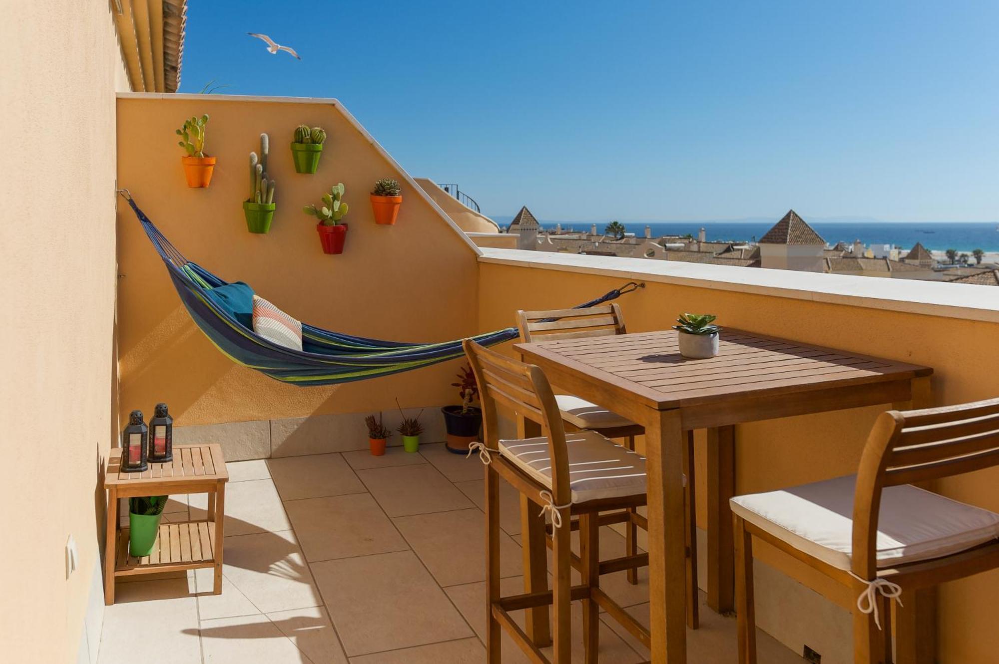 Deja Blue - Tarifa Rent Modern Penthouse Leilighet Eksteriør bilde