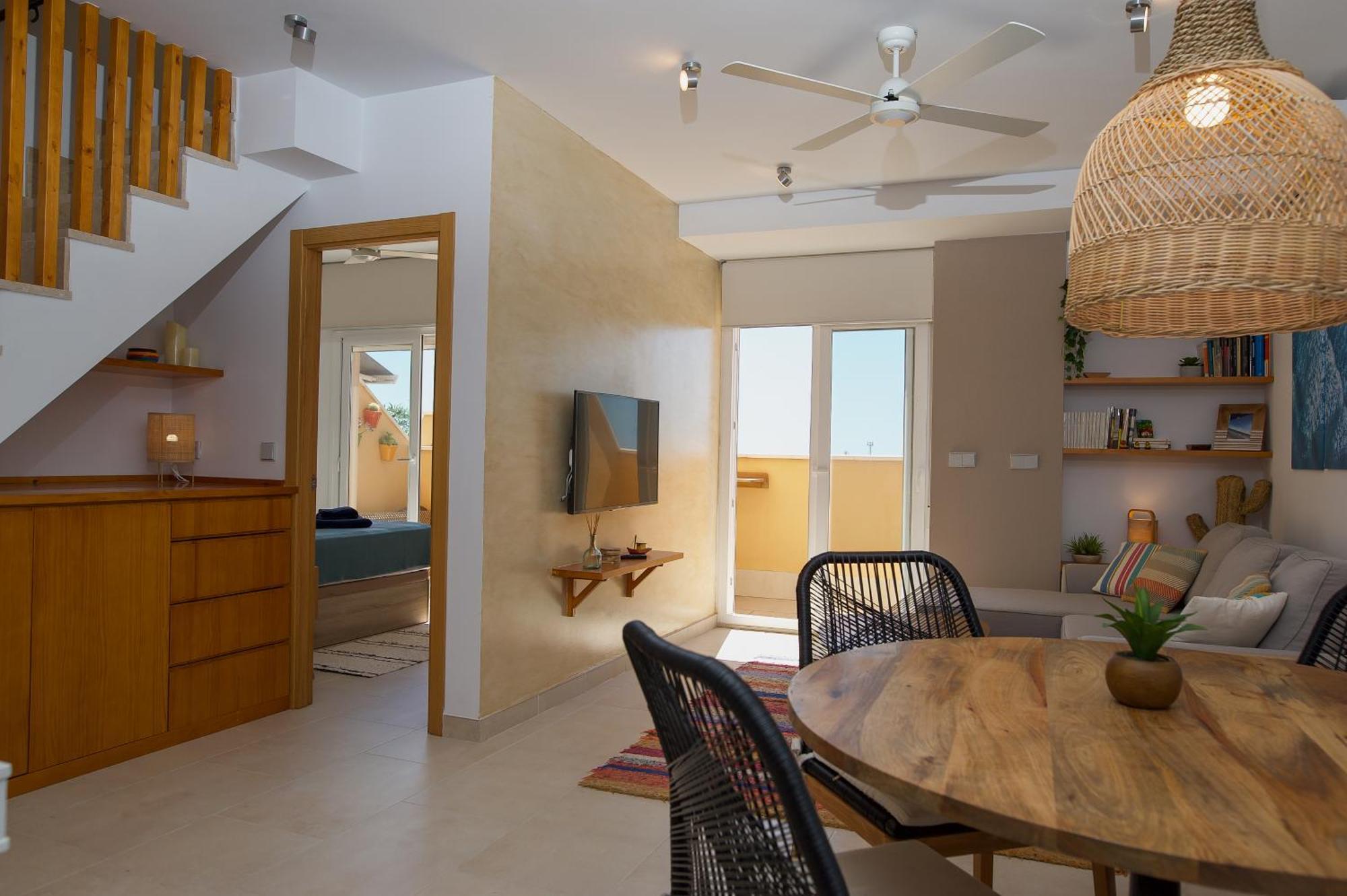 Deja Blue - Tarifa Rent Modern Penthouse Leilighet Eksteriør bilde